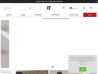 11degrees.com screenshot