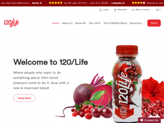 120life.com screenshot