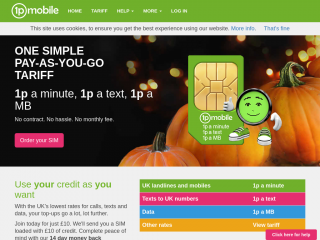 1pmobile.com screenshot