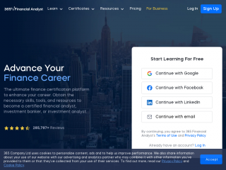 365financialanalyst.com screenshot