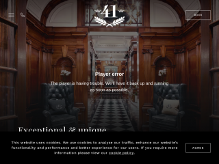 41hotel.com screenshot