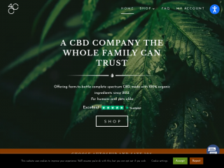 4cornerscannabis.com screenshot