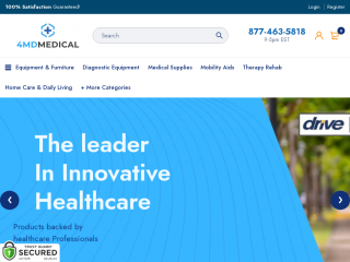 4mdmedical.com screenshot