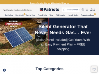 4patriots.com screenshot