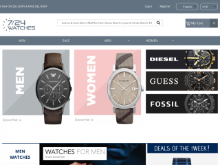 724watches.com screenshot