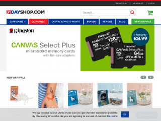 7dayshop.com screenshot