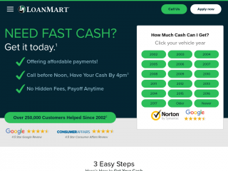 800loanmart.com screenshot