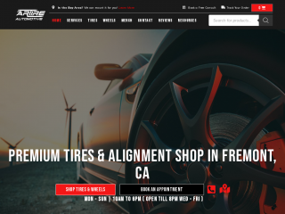 Artireautomotive.com screenshot