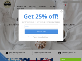 aanyalinen.com screenshot