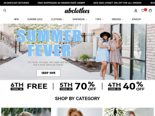 abclothes.com screenshot