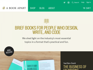 abookapart.com screenshot