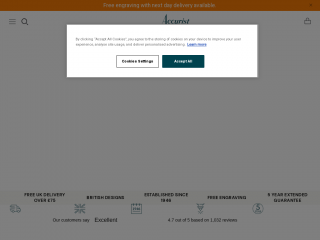 accurist.com screenshot
