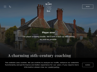 acorn-inn.co.uk screenshot