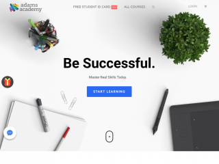 adamsacademy.com screenshot