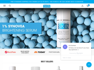 admiremyskin.com screenshot