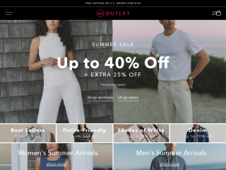 agjeansoutlet.com screenshot