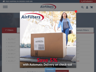 airfilters.com screenshot
