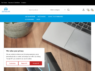 airforlife.co.uk screenshot