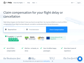 airhelp.com screenshot