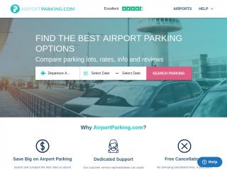 airportparking.com screenshot