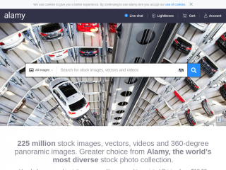 alamy.com screenshot
