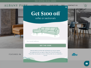 albanypark.com screenshot