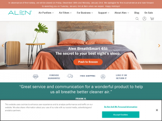 alen.com screenshot