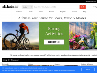 alibris.co.uk screenshot