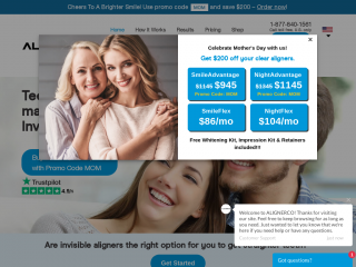 alignerco.com screenshot