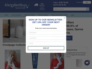 allergybestbuys.co.uk screenshot