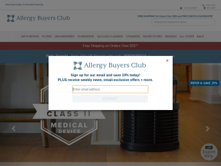 allergybuyersclub.com screenshot