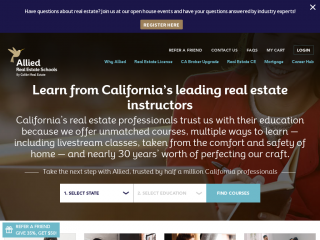 alliedschools.com screenshot