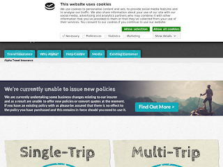 alphatravelinsurance.co.uk screenshot