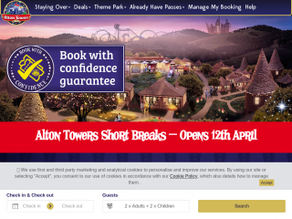 altontowersholidays.com screenshot