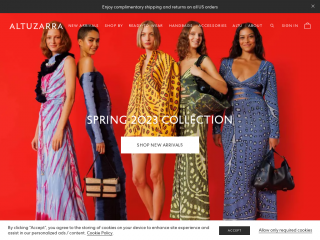 altuzarra.com screenshot