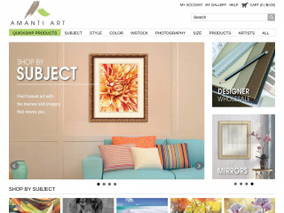 amantiart.com screenshot