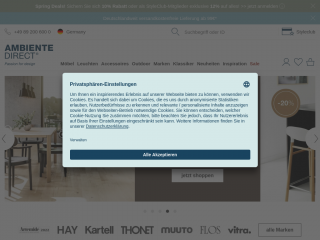 ambientedirect.com screenshot