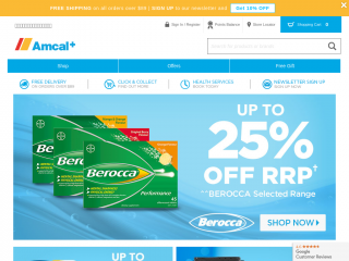 amcal.com.au screenshot