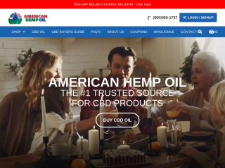 americanhempoil.net screenshot