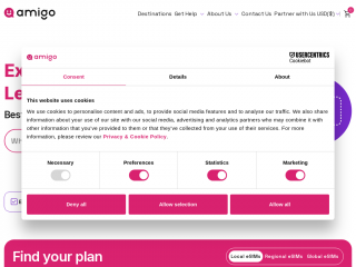 amigosim.com screenshot