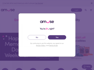 amuse.com screenshot