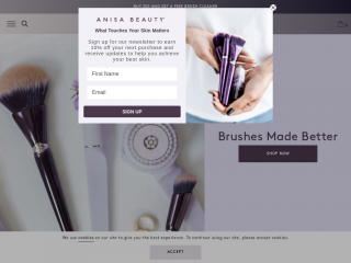 anisabeauty.com screenshot