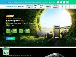 ankersolix.com screenshot