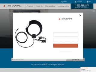 antennasdirect.com screenshot