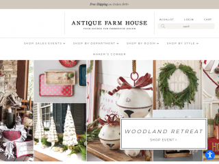 antiquefarmhouse.com screenshot