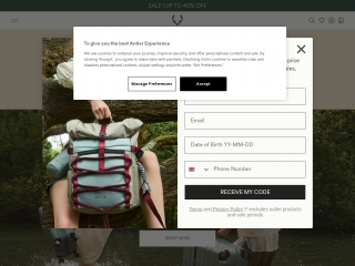 antler.co.uk screenshot