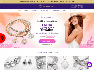 aphrodites.com screenshot