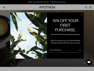 apothemlabs.com screenshot