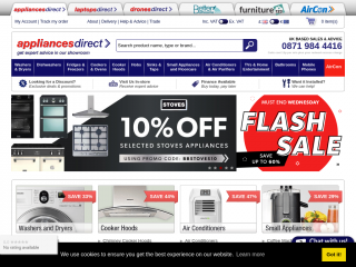 appliancesdirect.co.uk screenshot