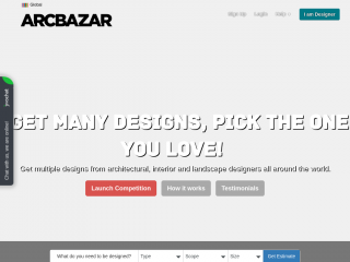 arcbazar.com screenshot